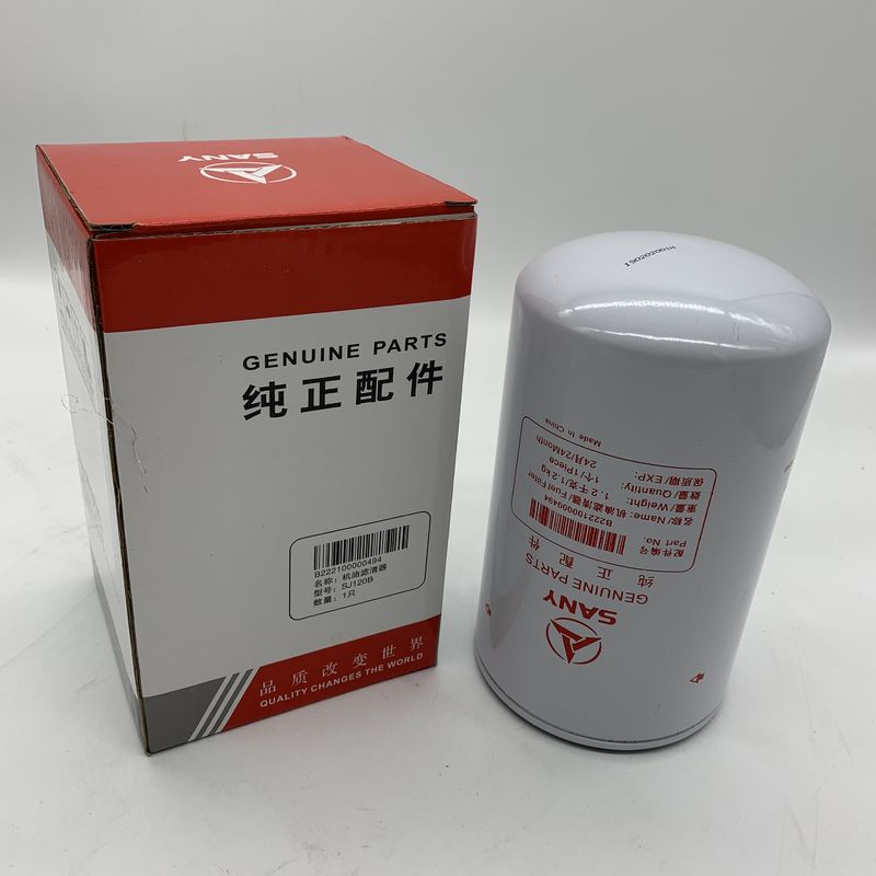 B222100000494 Sany 部品 エグババター エンジン オイルフィルター SY135 SY155 SY235