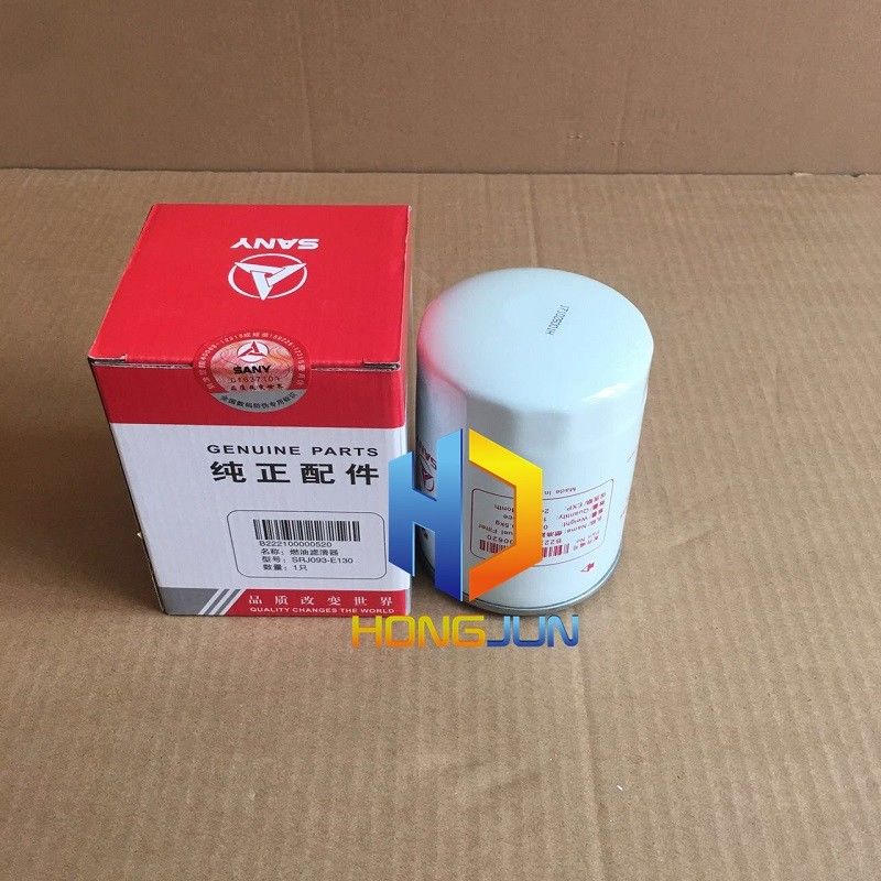ディーゼルエンジン Sany 掘削機部品 B222100000520 掘削機燃料フィルター要素