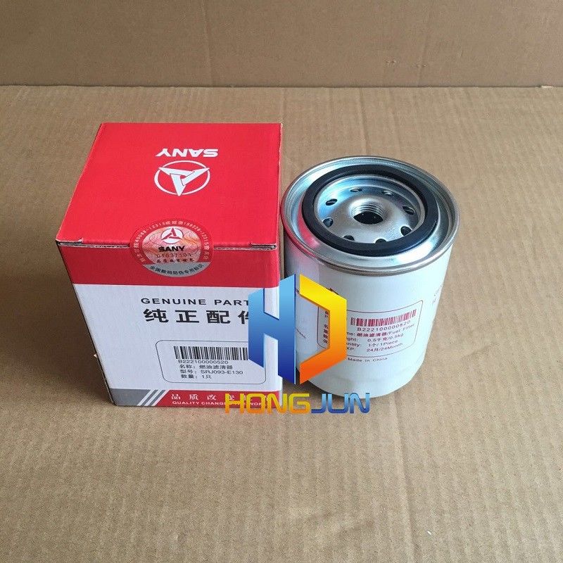 ディーゼルエンジン Sany 掘削機部品 B222100000520 掘削機燃料フィルター要素